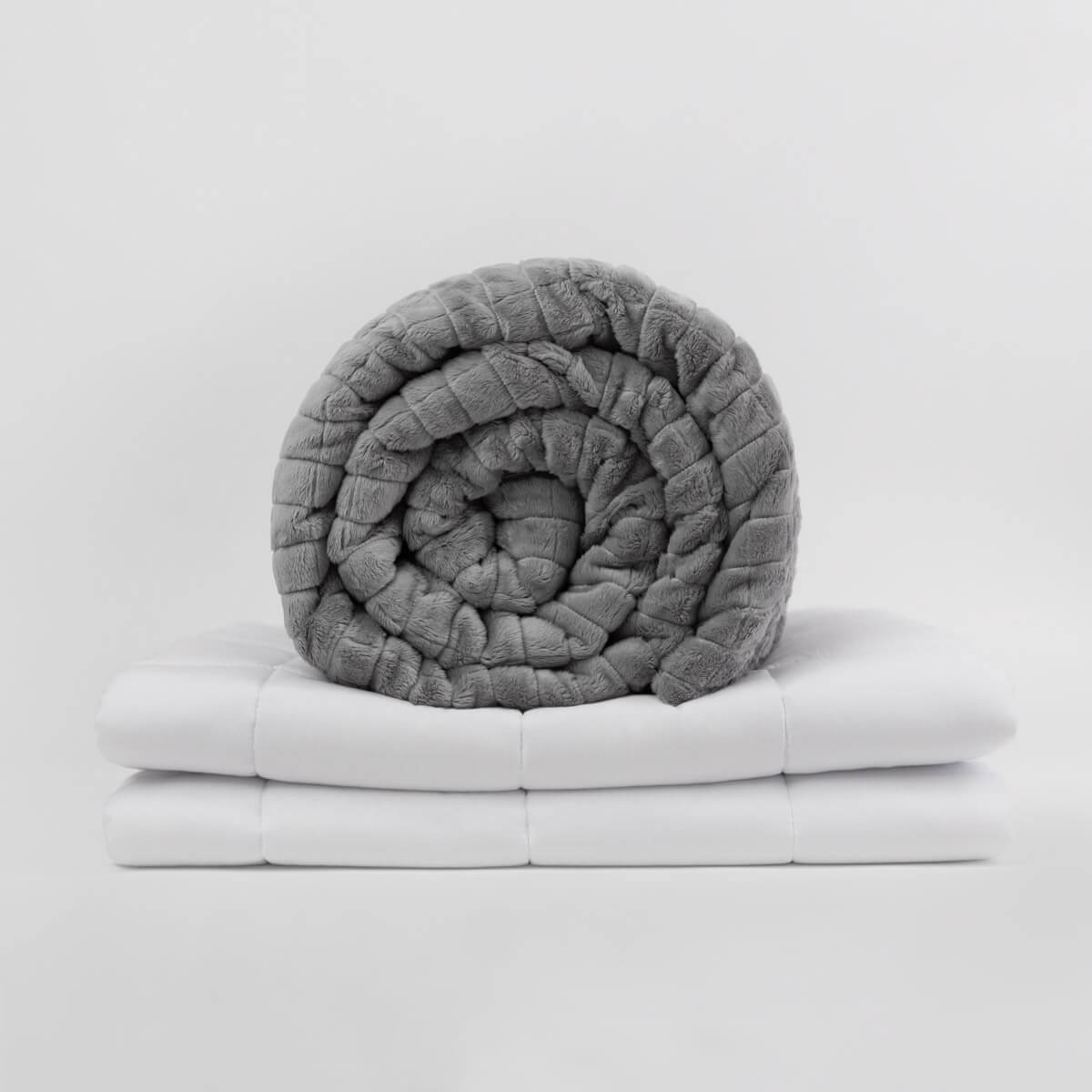 couverture-lestee-gravite-gris-4 Couverture lestée Gravité