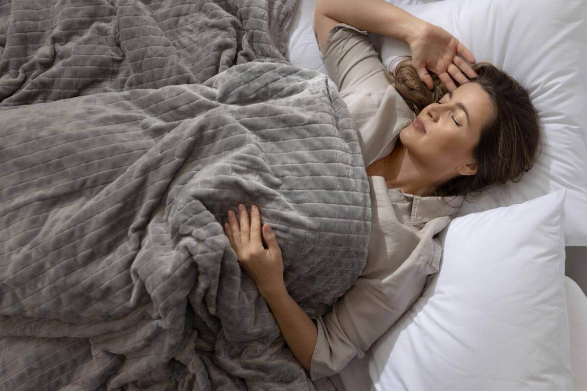 Couverture lestée Balance Gris