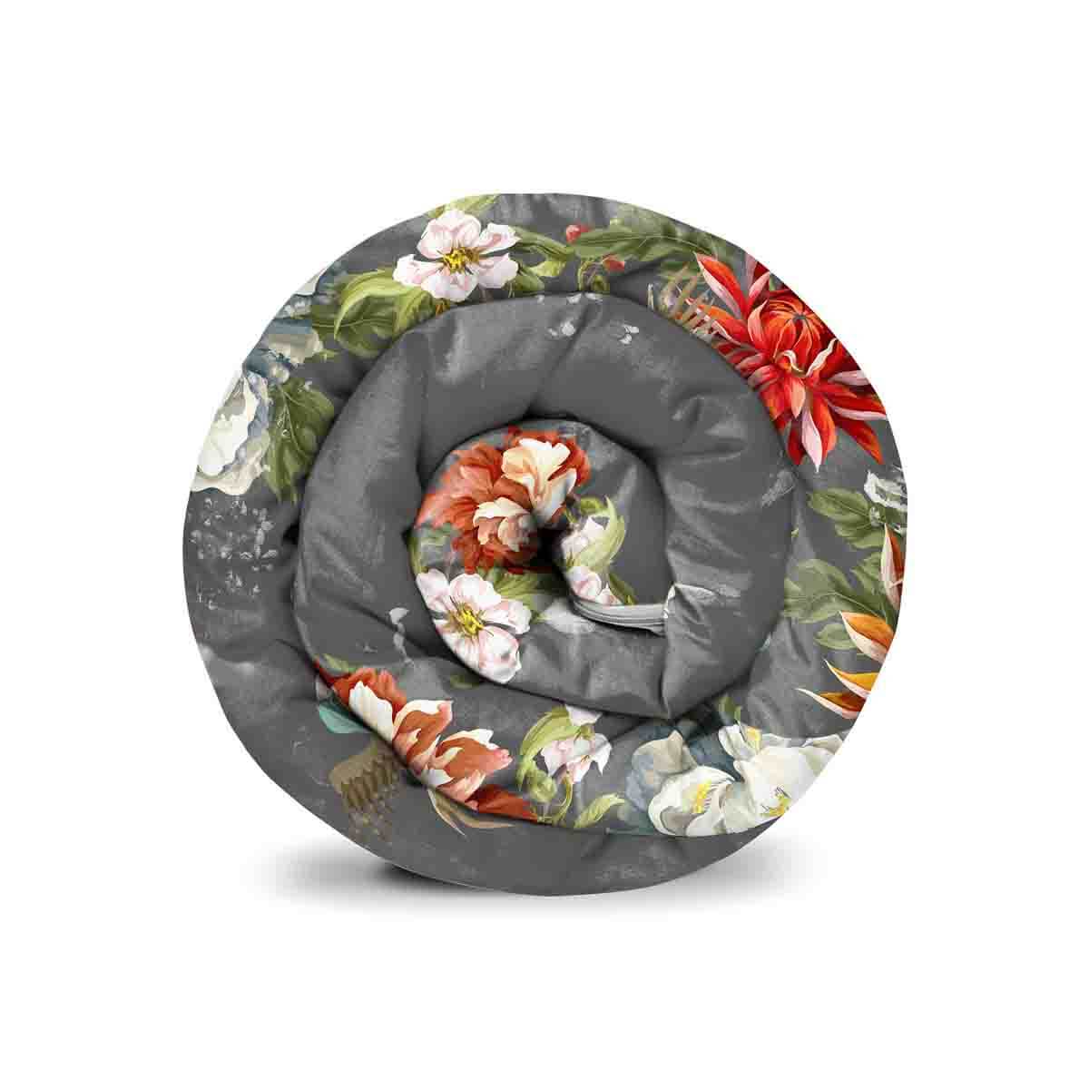 Couverture lestée de la collection Floral birds