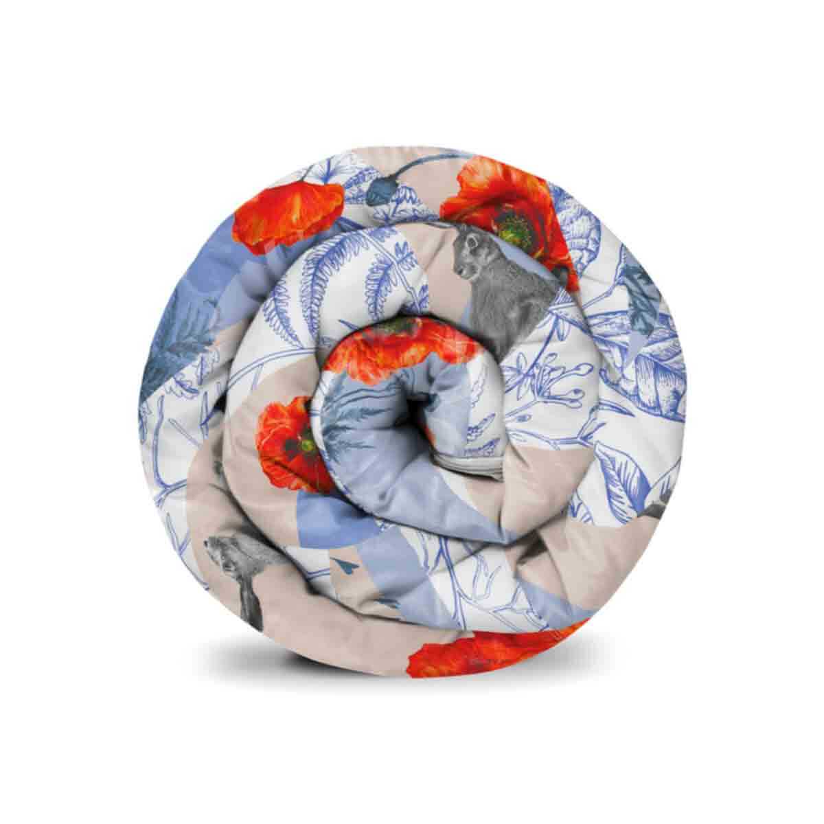 Couverture lestée de la collection Floral spring